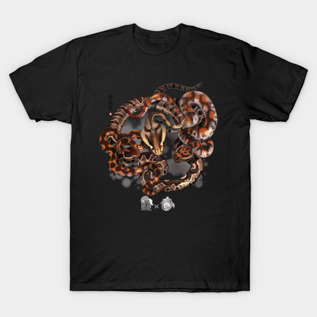 Brown Spotted Pit Vipers - Snake - T-Shirt | TeePublic